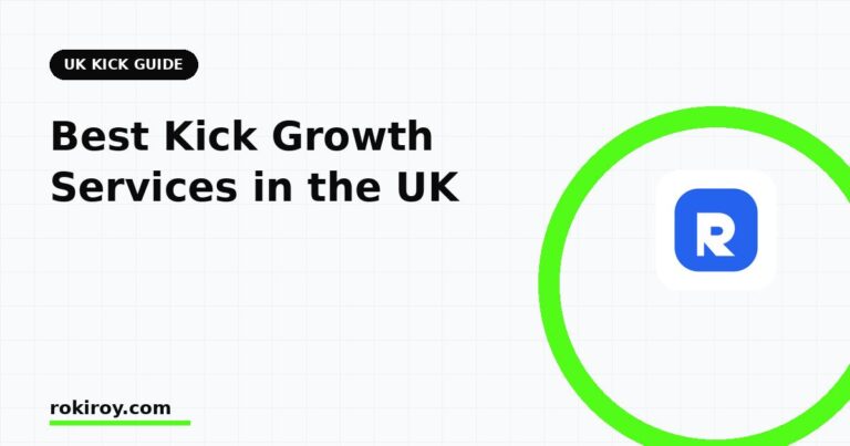 Best Kick Growth Services in the UK (2026): 4 Picks for British Streamers