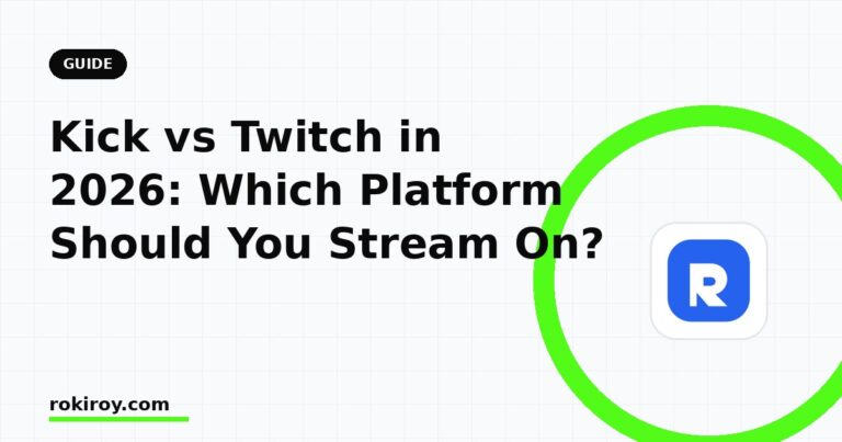 Kick vs Twitch (2026): Which Is Better for New Streamers?