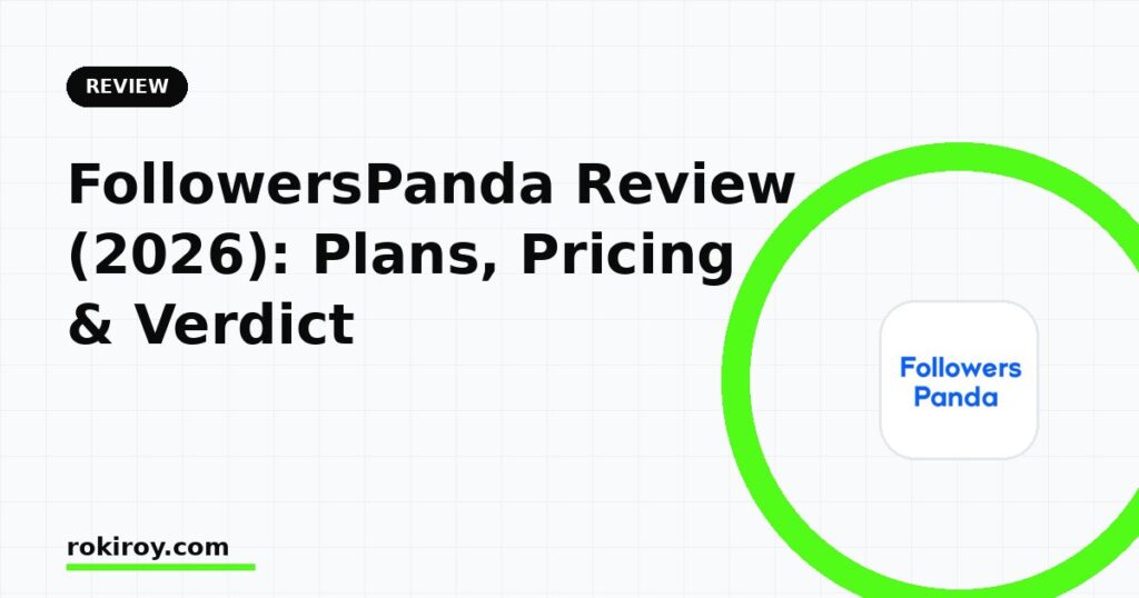 FollowersPanda review 2026